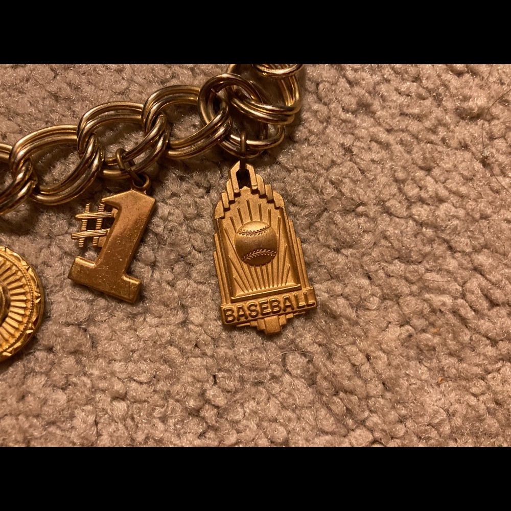 Baseball Theme Charm Bracelet - image 6